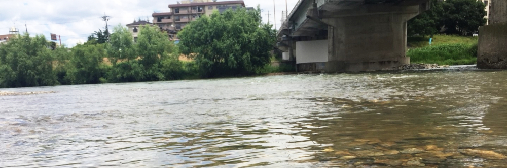 松尾橋バーベキューエリア風景
