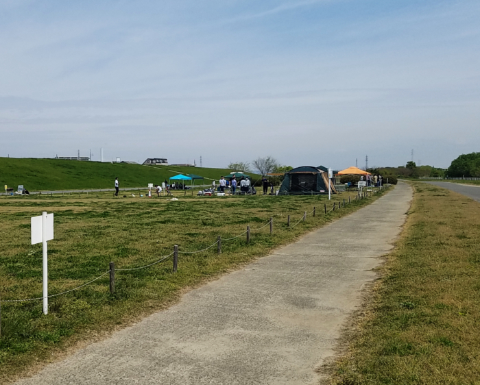 淀川河川公園豊里地区BBQエリア