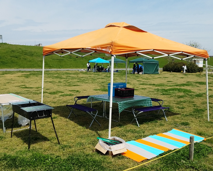 淀川河川公園豊里地区BBQエリア