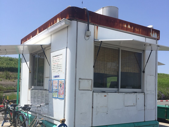 淀川河川公園大塚地区バーベキュー場風景