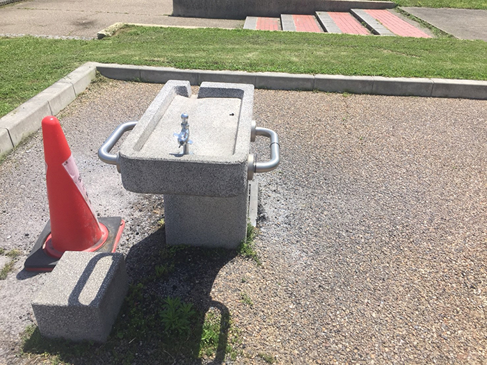 淀川河川公園大塚地区バーベキュー場風景